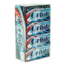 ORBIT CHEWING GUM WHITE PACK 30